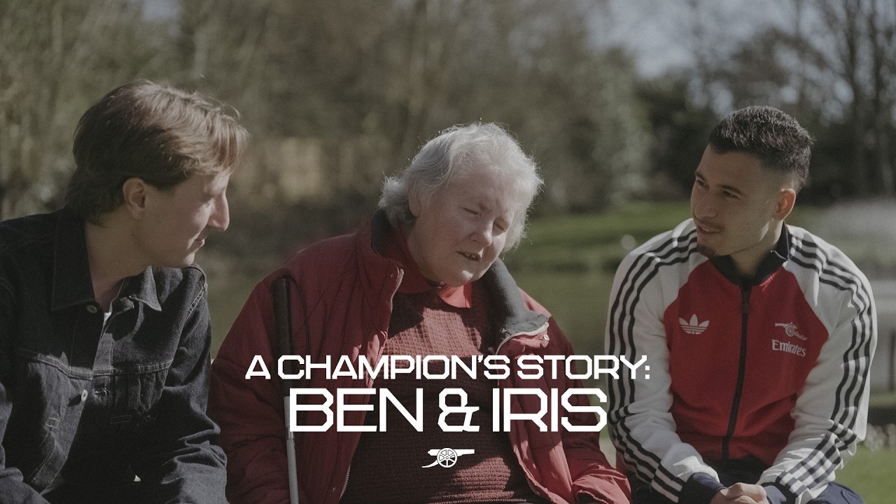A CHAMPION'S STORY | Ben and Iris | Meeting Martinelli, love for Arsenal and more! ❤️