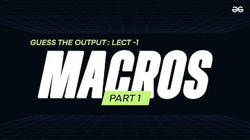 Guess the Output 1 | Tricky C codes for Beginners, Technical Interviews & Gate | GeeksforGeeks