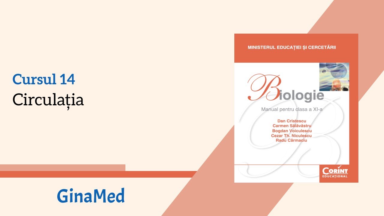 Biologie CORINT: C14. Circulația - LIVE ADMITERE MEDICINĂ