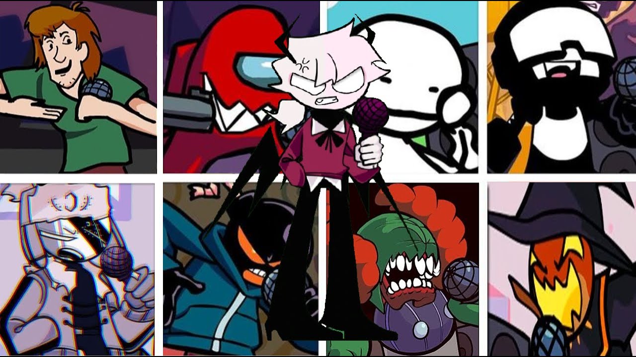 FNF Attack But everything sing it [FNF vs Selever Ost]