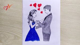 How To Draw A Boy And Girl Holding Hands Easy Herunterladen