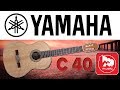 YAMAHA C40M - классическая гитара C-40 c матовым покрытием