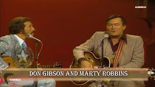 Video thumbnail of "Don Gibson and Marty Robbins  (The Marty Robbins Show)"