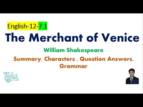 The Merchant of Venice  by William Shakespeare 2nd Year English