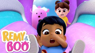 Super Slide Ride! | Remy & Boo | Universal Kids