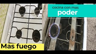 Como cambiar/calibrar PICOS de COCINA a gas