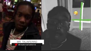 Beef? Lil Uzi Vert Trolls Offset On Snap For Trying To Stop Uzi From Wearing Backwards Jesus Pieces