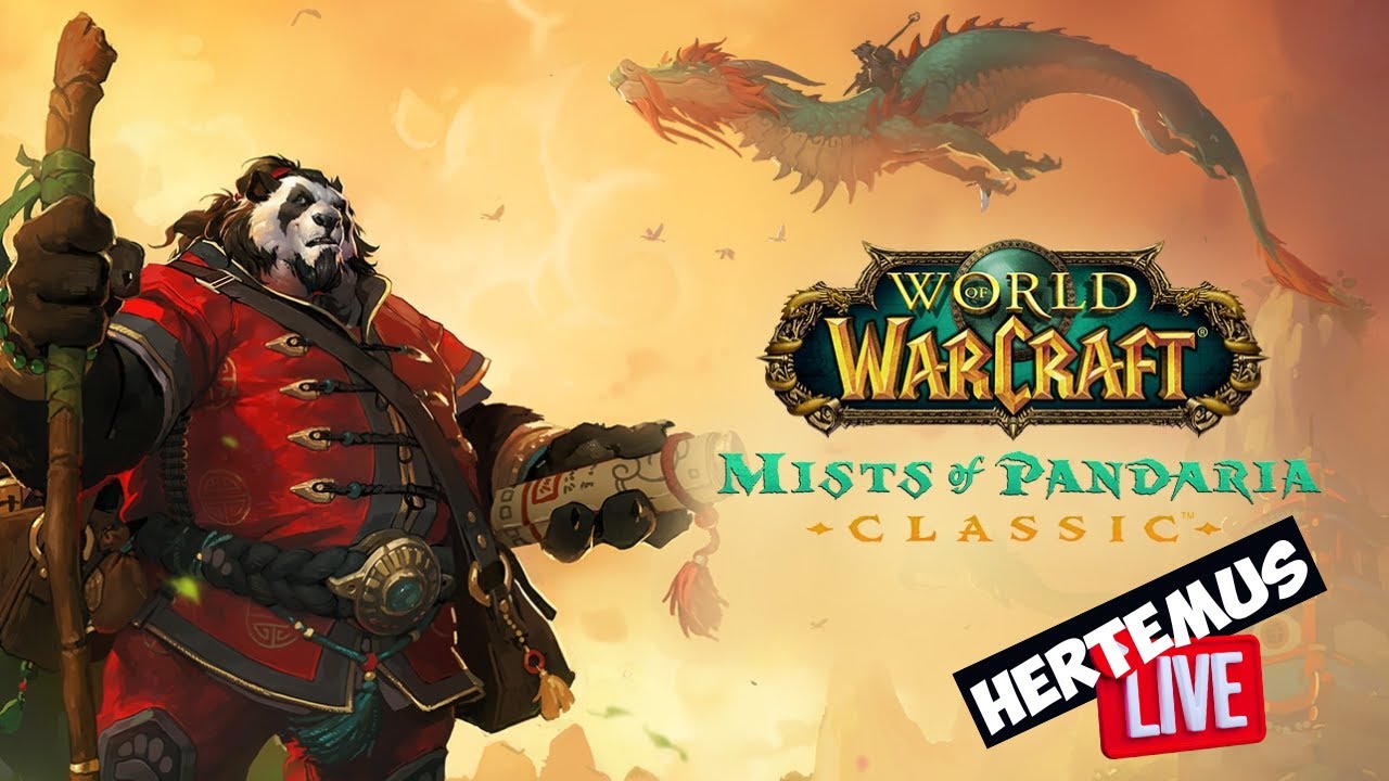 🔴 WOW CLASSIC MISTS OF PANDARIA - UPANDO