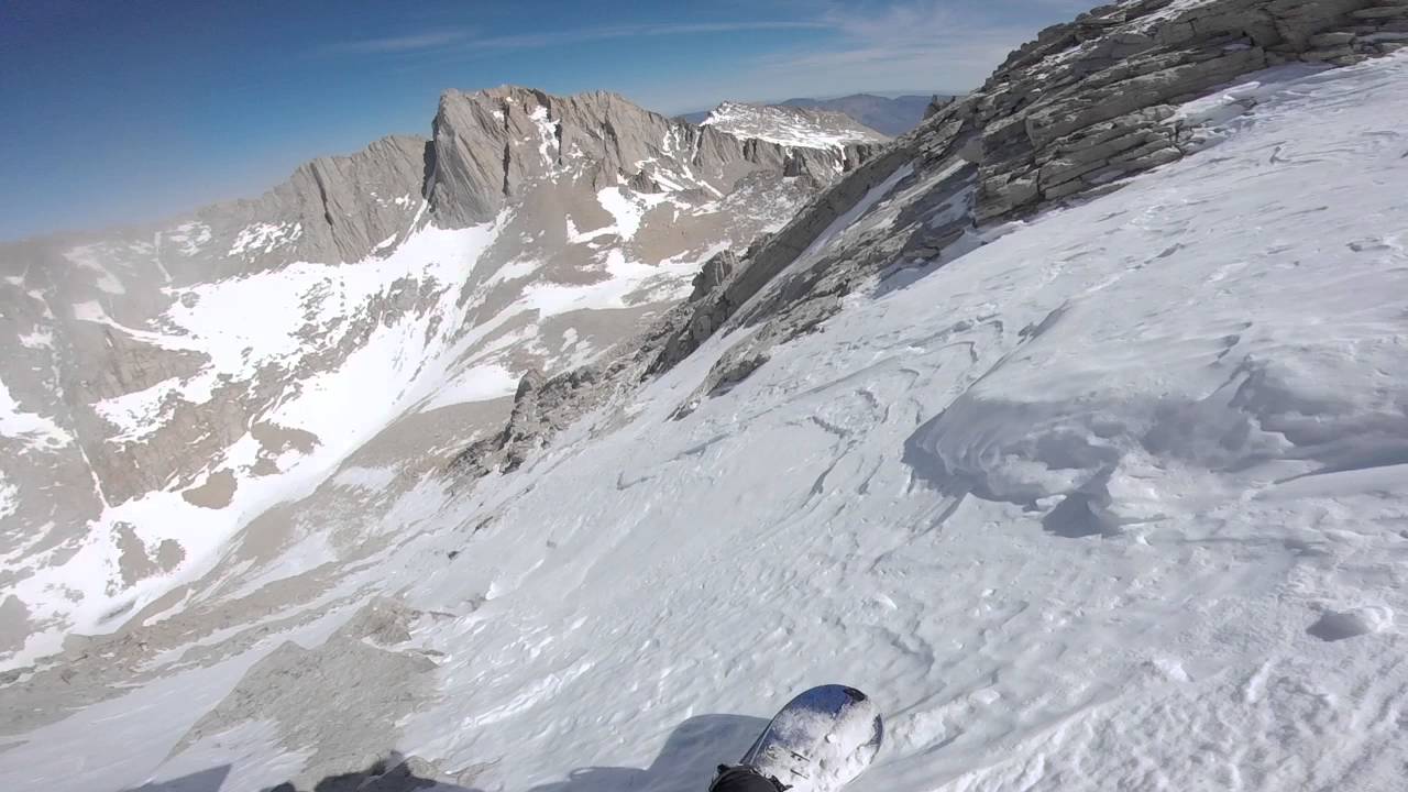 A Steep, Cliffed Out Descent of Mt. Whitney