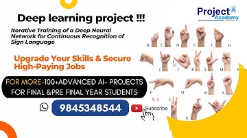 Iterative Training of a Deep Neural Network for Continuous Recognition of Sign Language