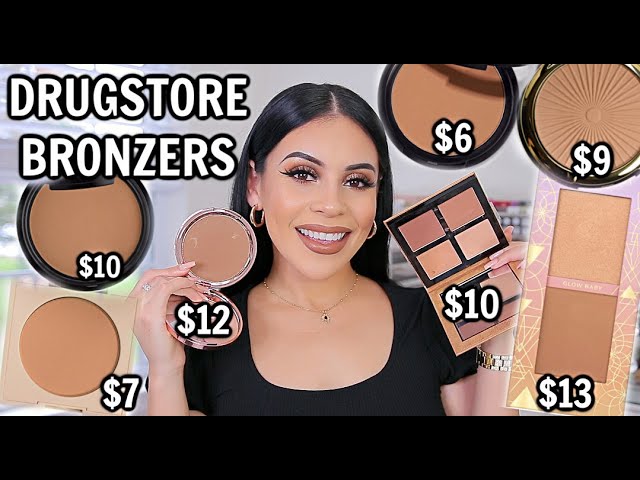 10 DRUGSTORE BRONZERS THAT HIGH *so good* - YouTube