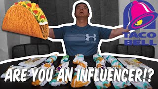 ENTIRE TACO BELL MENU CHALLENGE!!! OVER $100!!! (REDEMPTION VIDEO)