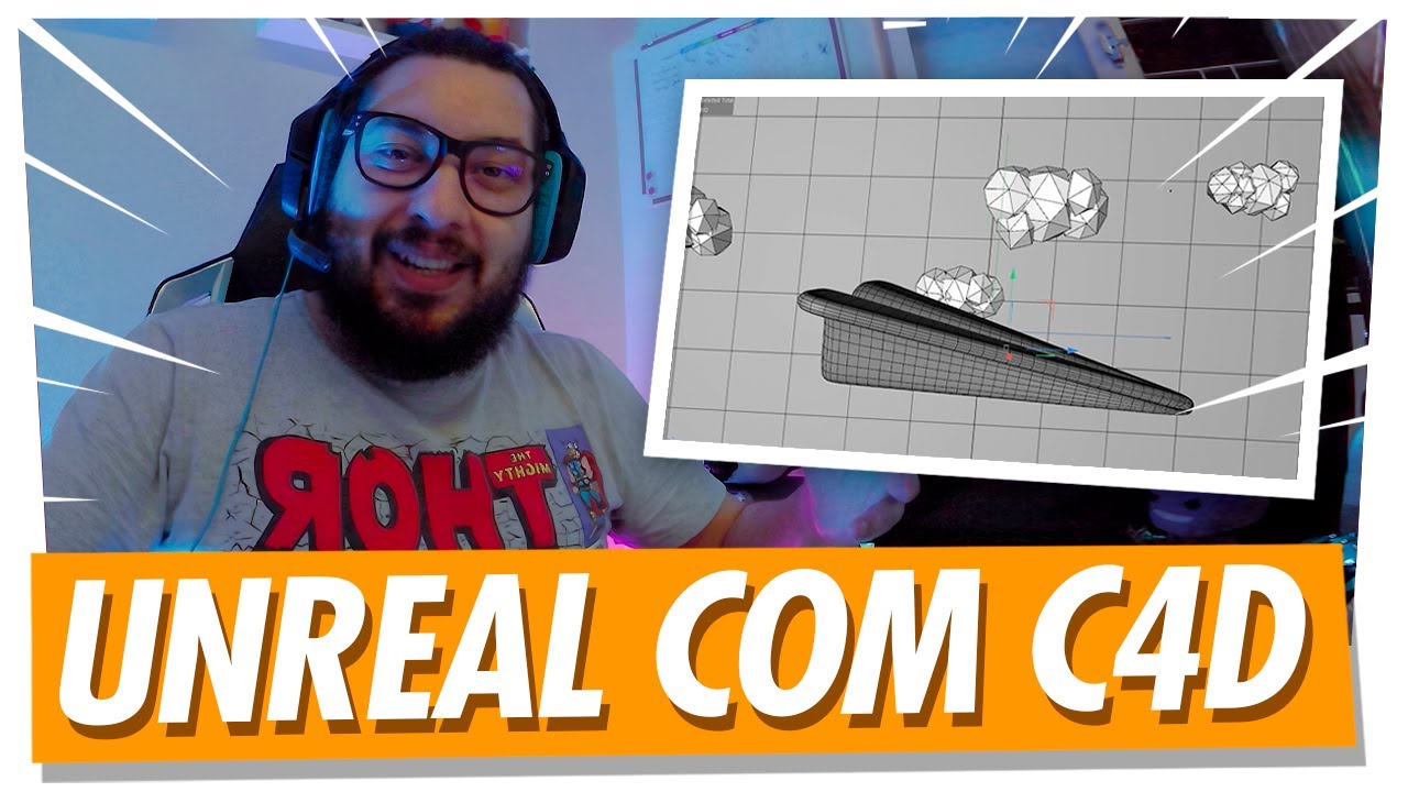 INTEGRAÇÃO DE CINEMA 4D COM UNREAL ENGINE 4 - por Antonio Juan - YouTube