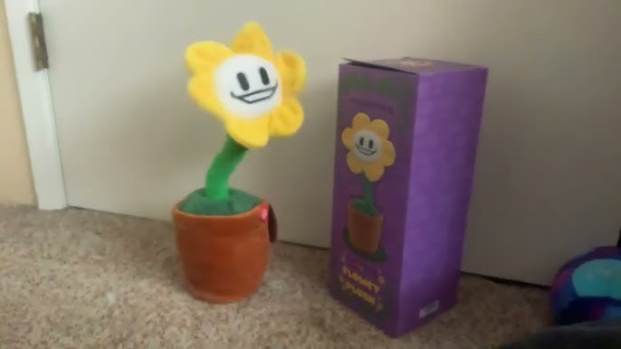 DIY GIANT Undertale Flowey Plushie with Interchangeable Face