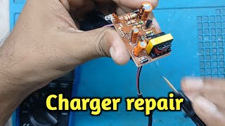 Weight scale charger repair || mini charger repairing tips for beginners