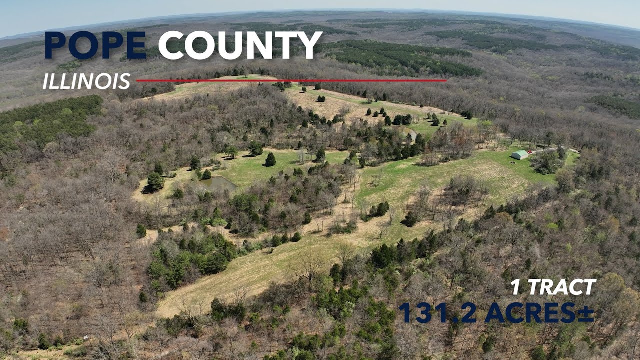 BLS Land LLC Aerial Tour - Pope County, Illinois