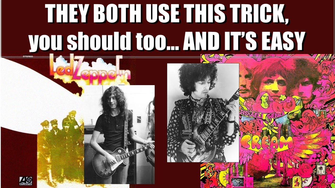 Jimmy Page & Eric Clapton Mixing Pentatonic Scales