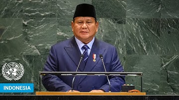 🇮🇩 Indonesia - Presiden Berbicara pada Debat Umum Perserikatan Bangsa-Bangsa, Sidang ke-80 | #UNGA