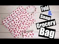 Fold and Snap Market Bag