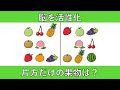 【優しい脳トレ】片方だけ探し、頭文字問題に挑戦！　2024年7月23日