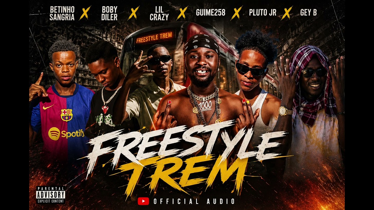 Watch BETINHO SANGRIA x MAFIA PLATINA x LIL CRAZY x PLUTO JR x GEY B _freestyle trem (official áudio) on YouTube Watch BETINHO SANGRIA x MAFIA PLATINA x LIL CRAZY x PLUTO JR x GEY B _freestyle trem (official áudio) on YouTube