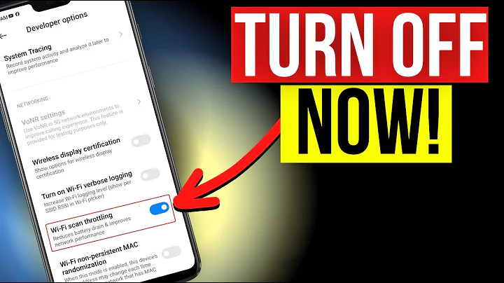 5 Android Settings You Need To TURN OFF Immediately! (better battery life)