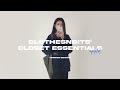 Clothesnbits&#39; Closet Essentials | *updated*