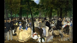 Edouard Manet - Música en las Tullerías