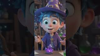 Little Wizard's Big Magic Fail! 🪄💥 #Shorts #KidsShorts #MagicFail