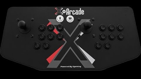 Raspberry PI Zero Running Recalbox in an X-Arcade Dual Fight Stick Instant Arcade!
