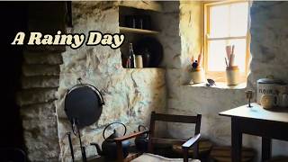 Inside Rural Cottages on a Rainy Day | A Quiet Look at Everyday Life in the Past