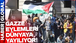 Gazze Desteği Dalga Dalga Yayılıyor Üniversite Eylemleri Asyaya Sıçradı