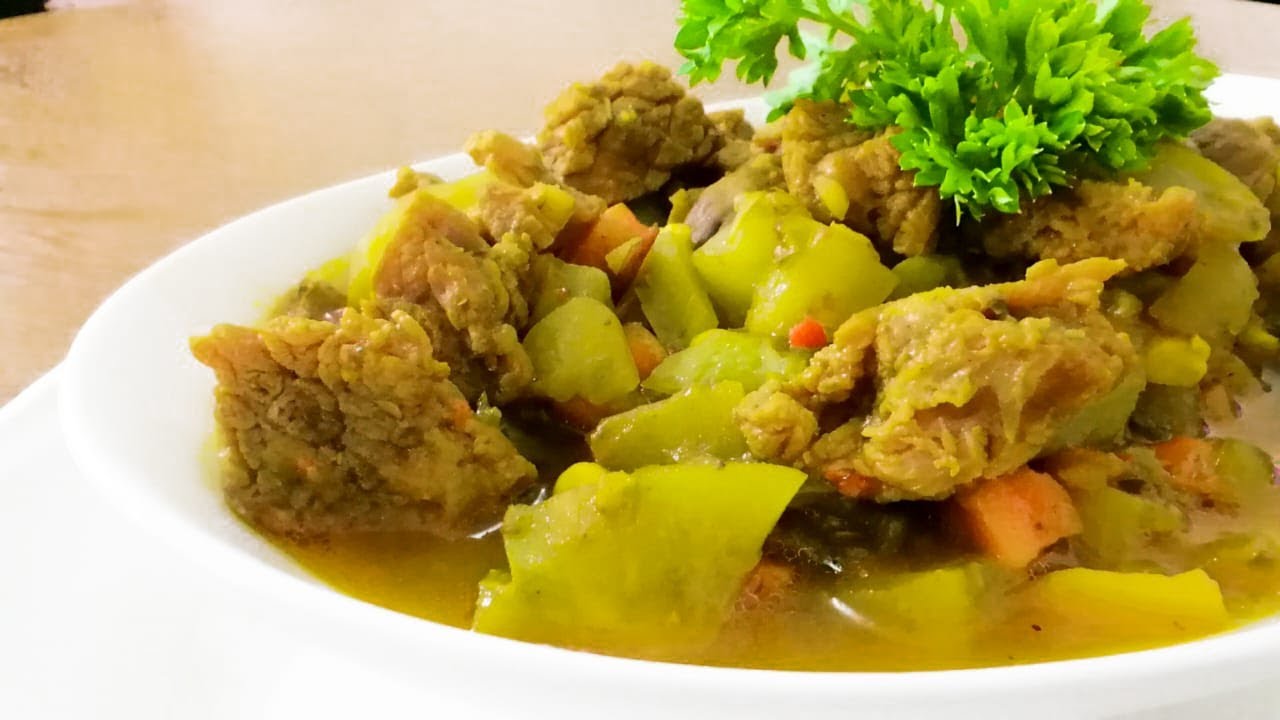 😍 CHAYOTE con CARNE GUISADA EN POCO TIEMPO l Recetas Caseras