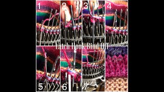 CSM: Bind-Off - Latch Hook-Long ON MACHINE