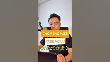 Tạo web miễn phí với Ai #ai