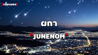 JUNENOM  -  ผกา [เนื้อเพลง]