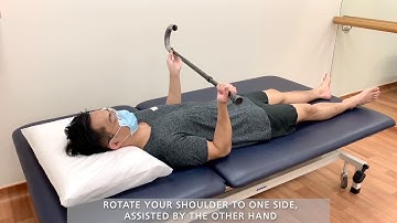 Shoulder External Rotation in Lying