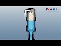 Animation ari s050l automatic air release valve in operation