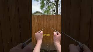 The Rods Didn't Just Move. They Snapped Into an X Directly Over the Water.