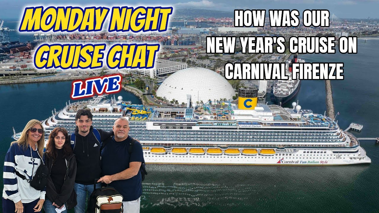We Took a  Cruise to Celebrate New Year's Eve | Cruise Chat with Sharon at Sea Travel