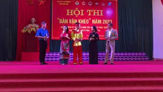 Màn chào hỏi ấn tượng Hội thi "Dân vận khéo" năm 2023