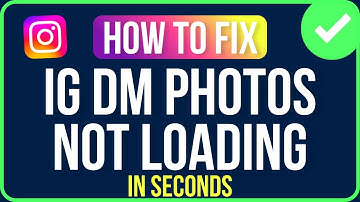 INSTAGRAM DM PHOTOS NOT LOADING [FIXED] | Instagram DM Pictures Not Loading Problem