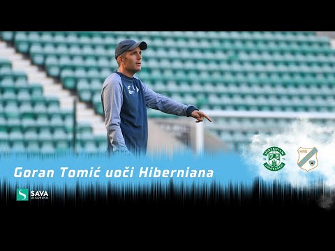 Goran Tomić uoči Hiberniana - 3. pretkolo (2021./2022.)