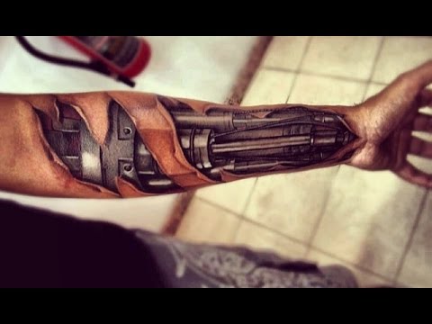 3d Tattoos 3d Robotic Tattoo Designs