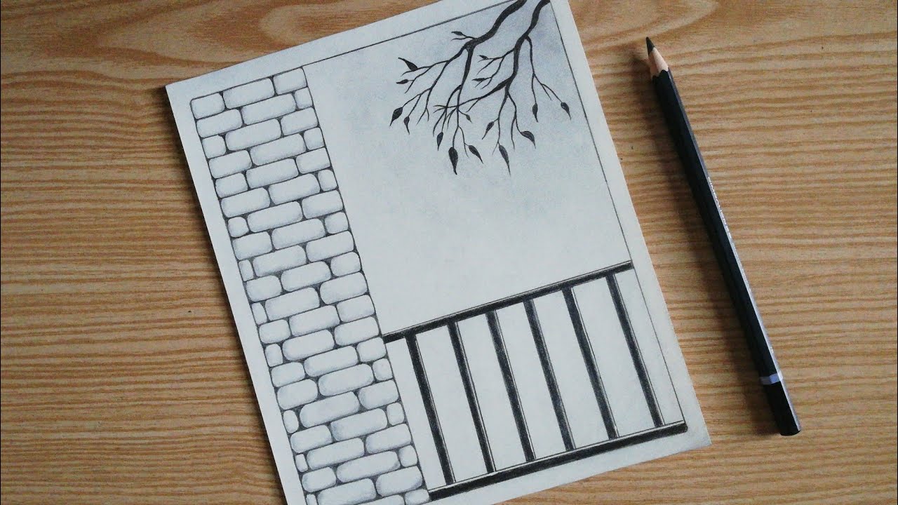 Pencil Drawing for Beginners - step by step || Yahya Dreams Drawing ...