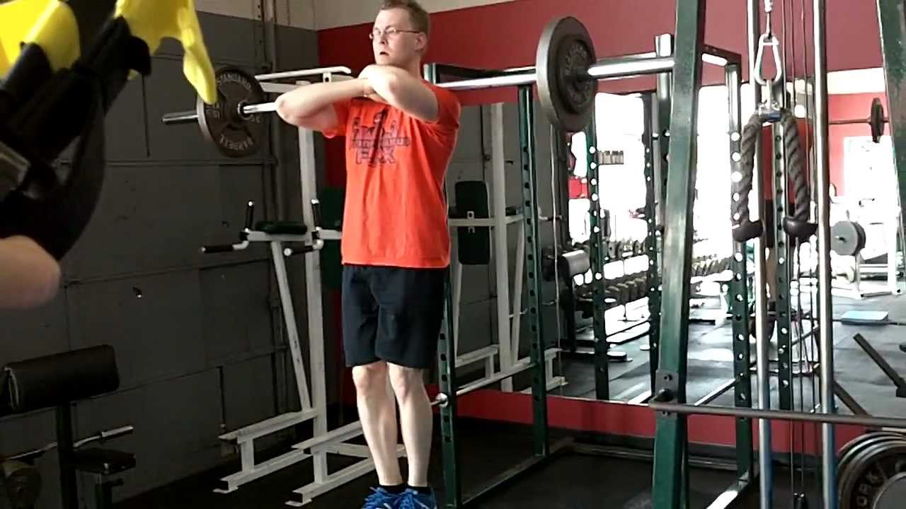 Adrian - Anterior Loaded Barbell Step Ups - YouTube
