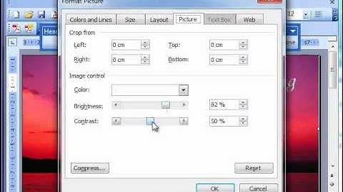 Microsoft Word: Backgrounds in Word. AOTraining.net Backgrounds