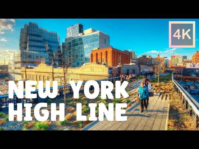 Walking NYC : The High Line Elevated Park (June 2021) 