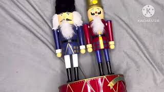 Gemmy 2002 dancing nutcracker duo audio rip glitching with footage (old reupload)