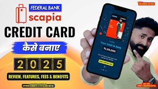 Scapia Federal Credit Card Apply Process 2025 | Full Review, Zero Fees, Lounge Access &amp; Rewards